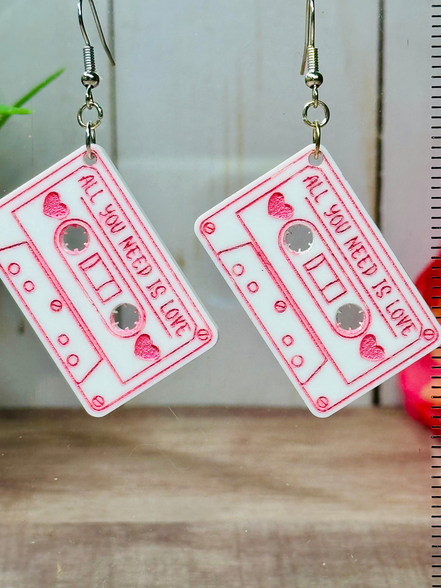 Retro Cassette Earrings