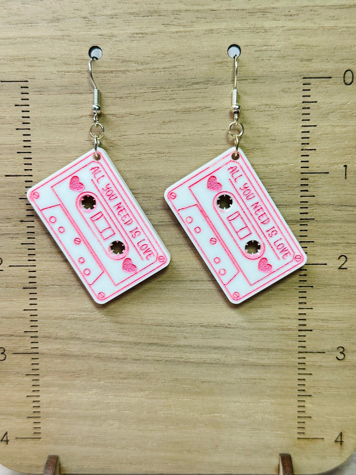 Retro Cassette Earrings
