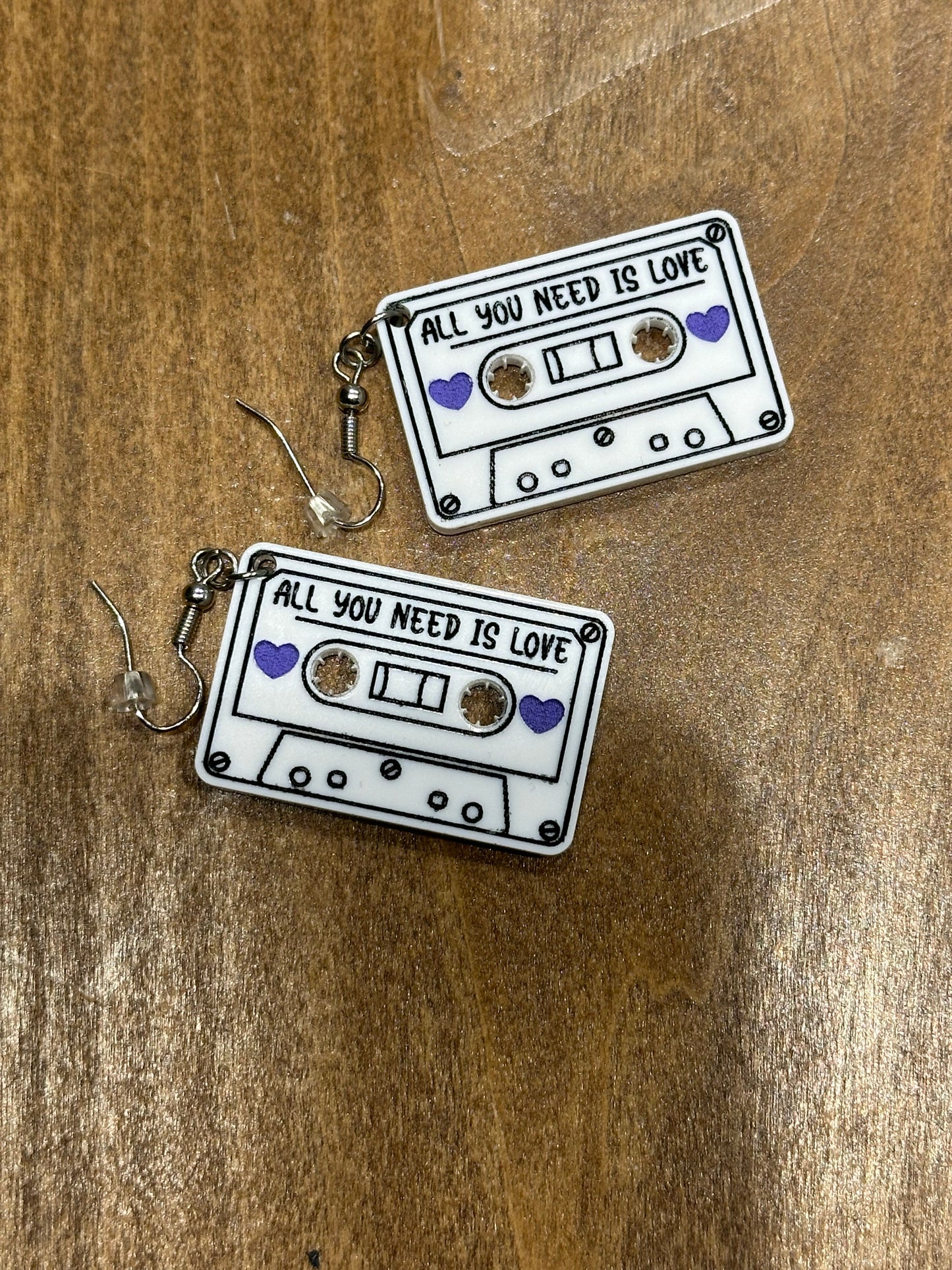 Retro Cassette Earrings