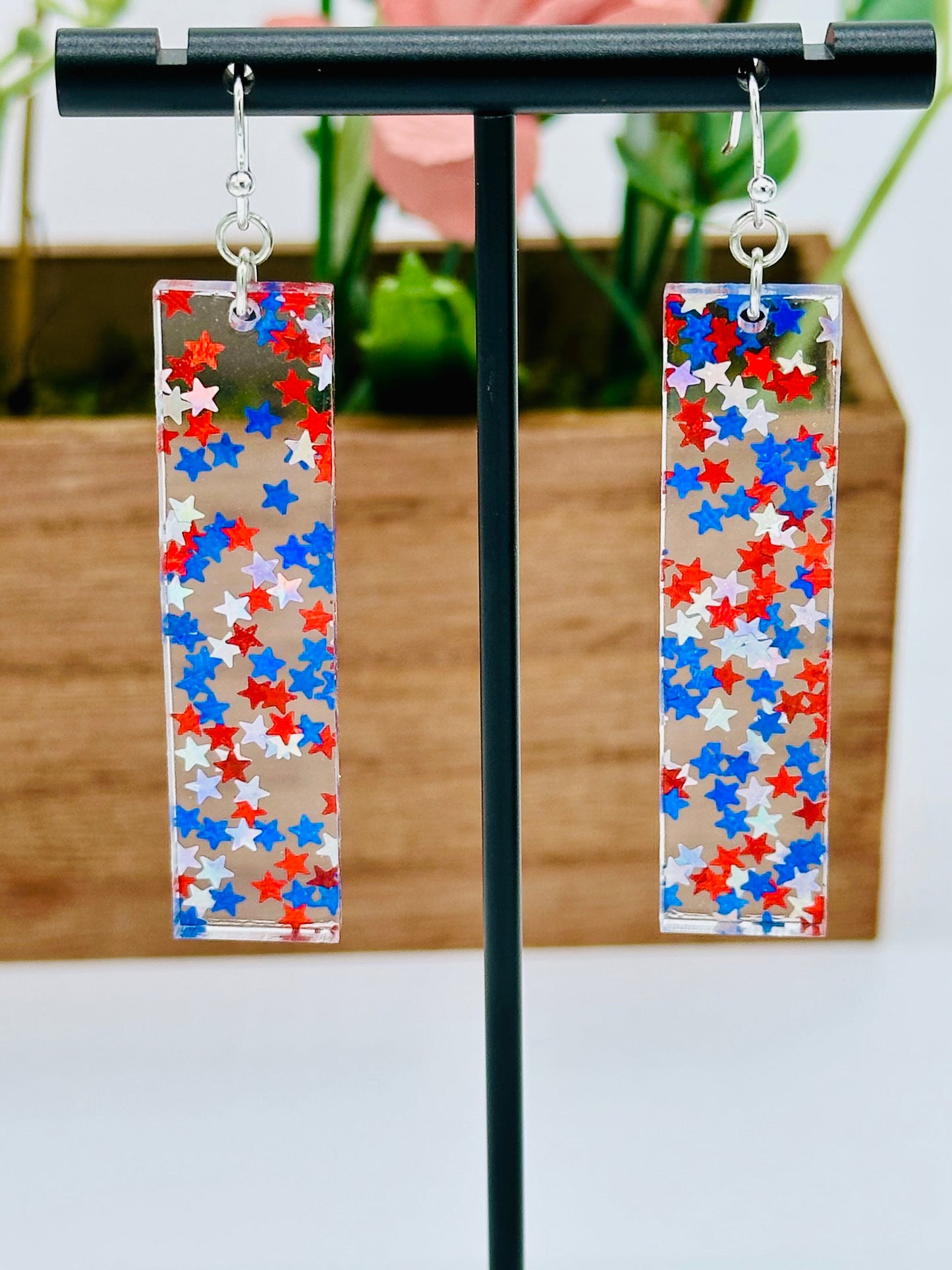 Rectangle Earrings