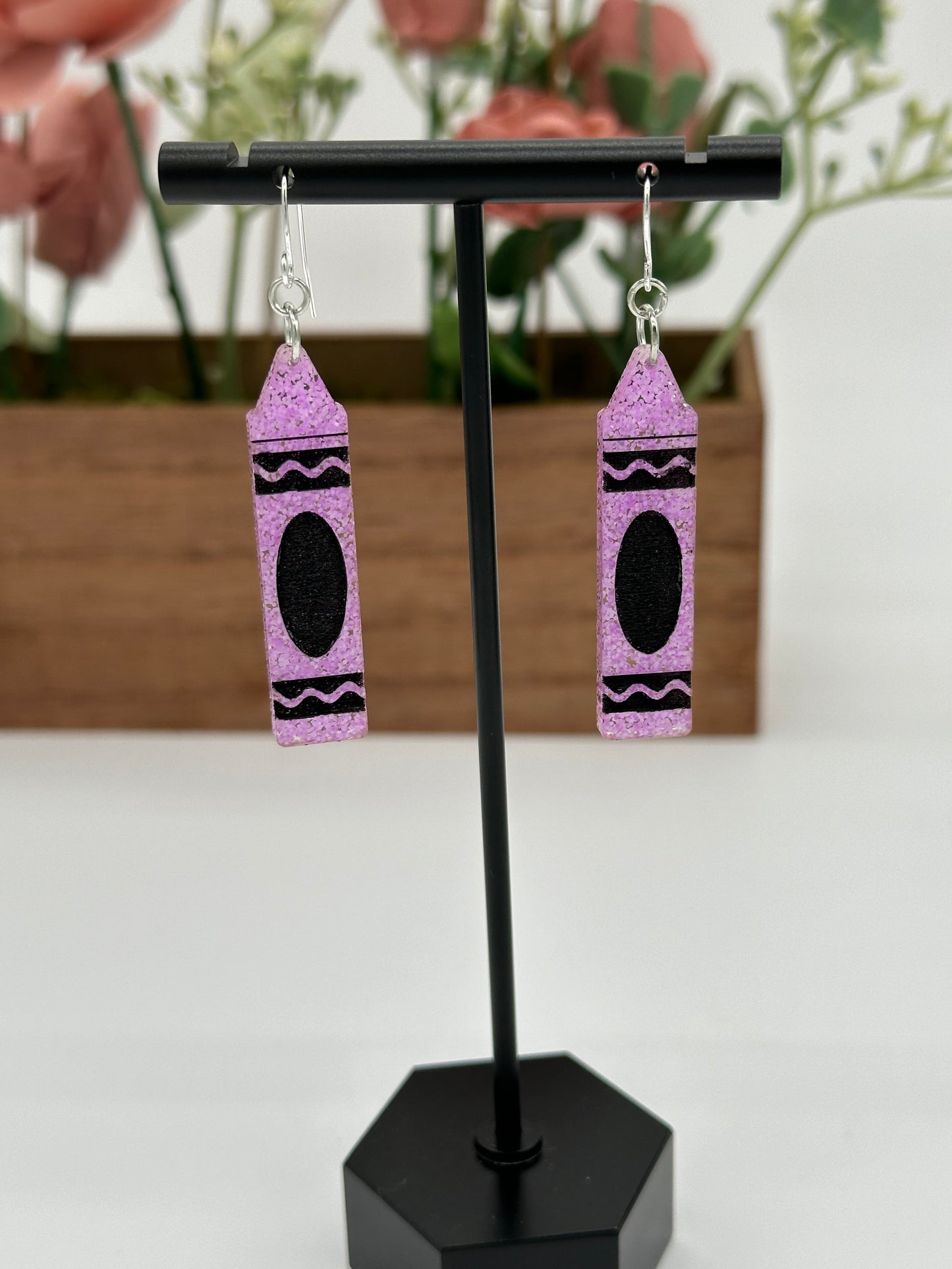 Crayon Earrings