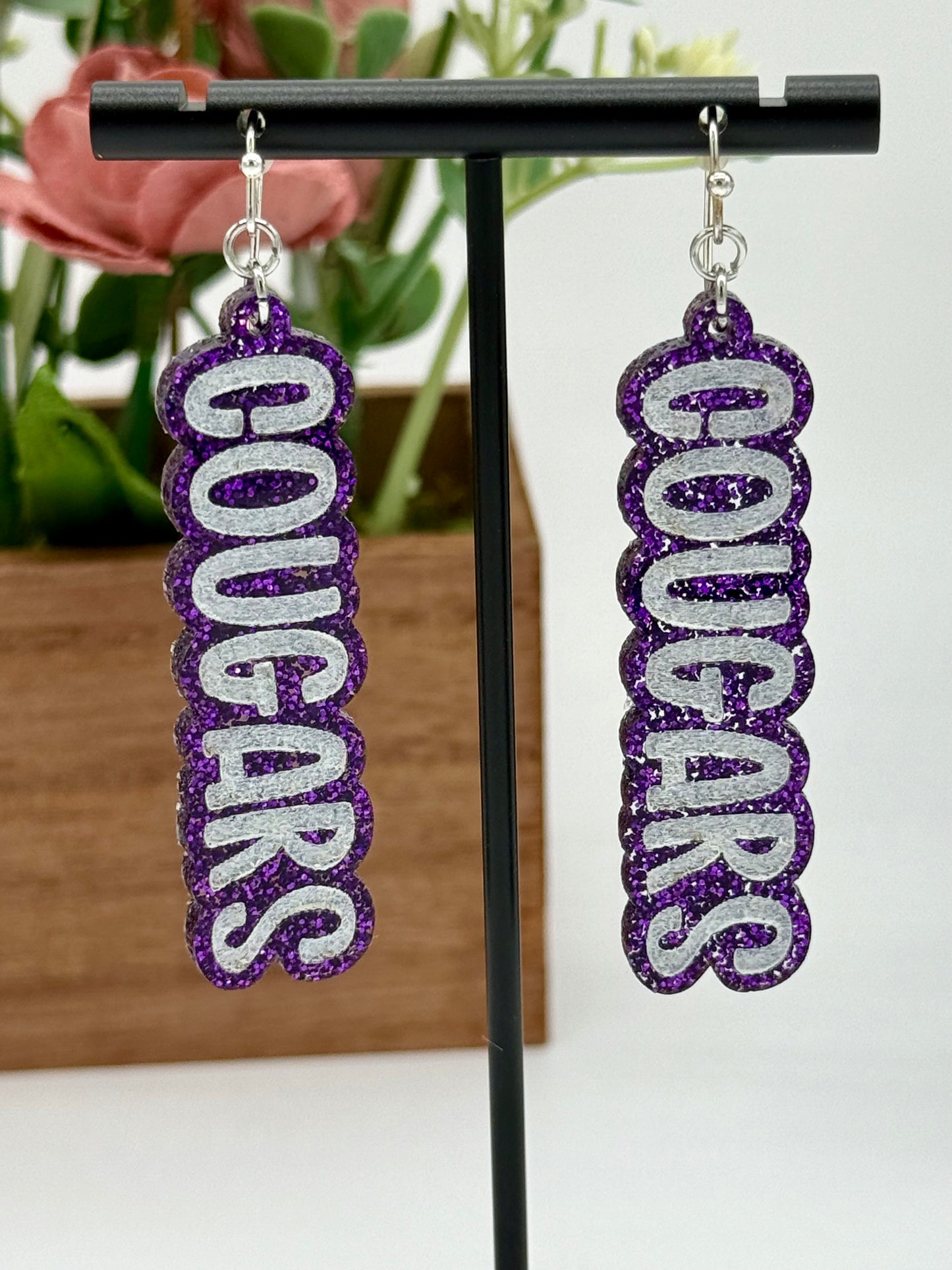 Custom Mascot Earrings