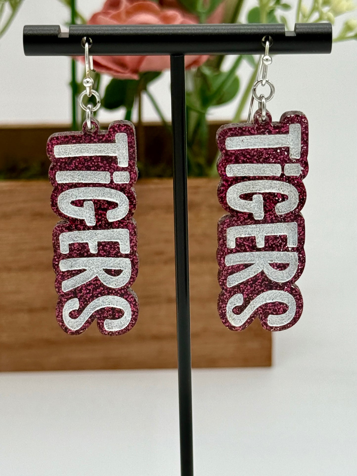 Custom Mascot Earrings