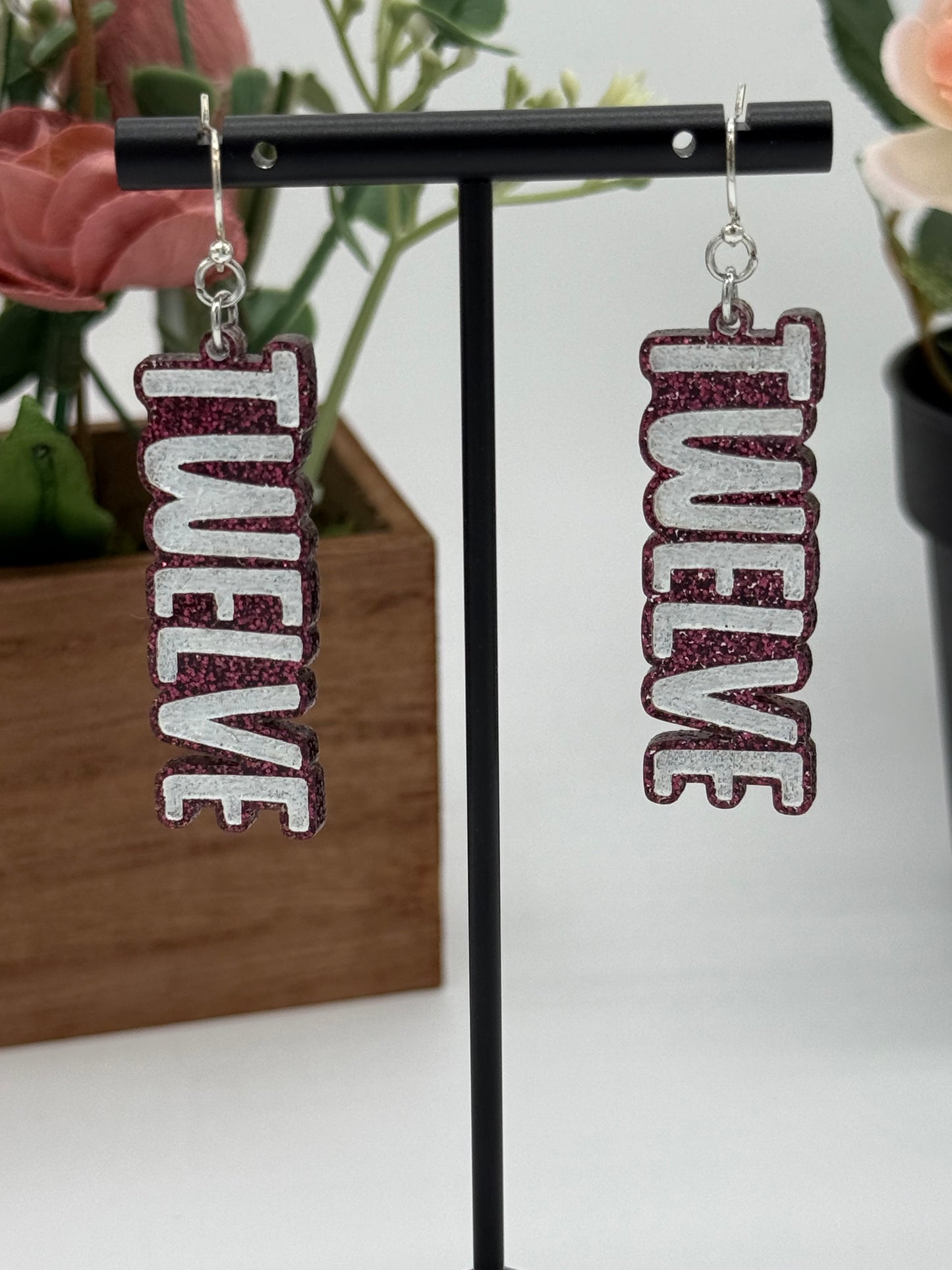 Custom Mascot Earrings