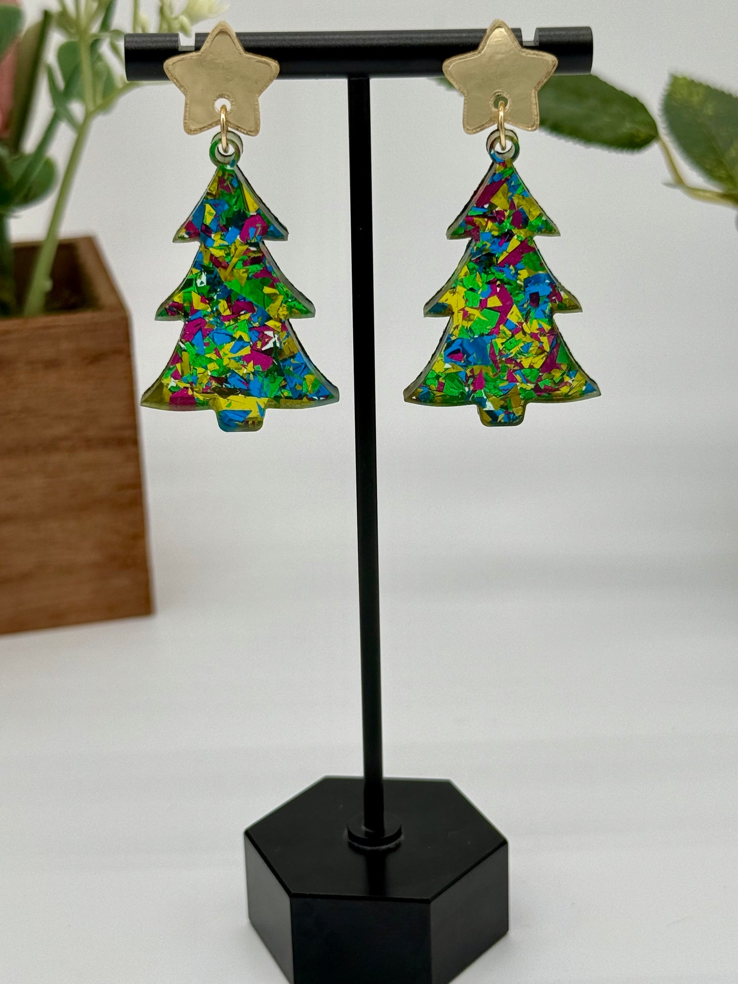 Galaxy Confetti Christmas Tree