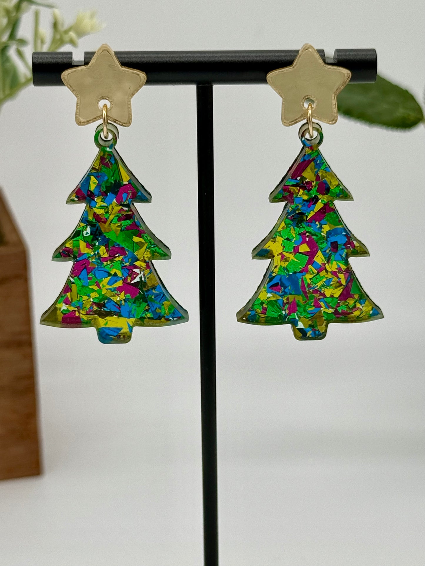 Galaxy Confetti Christmas Tree