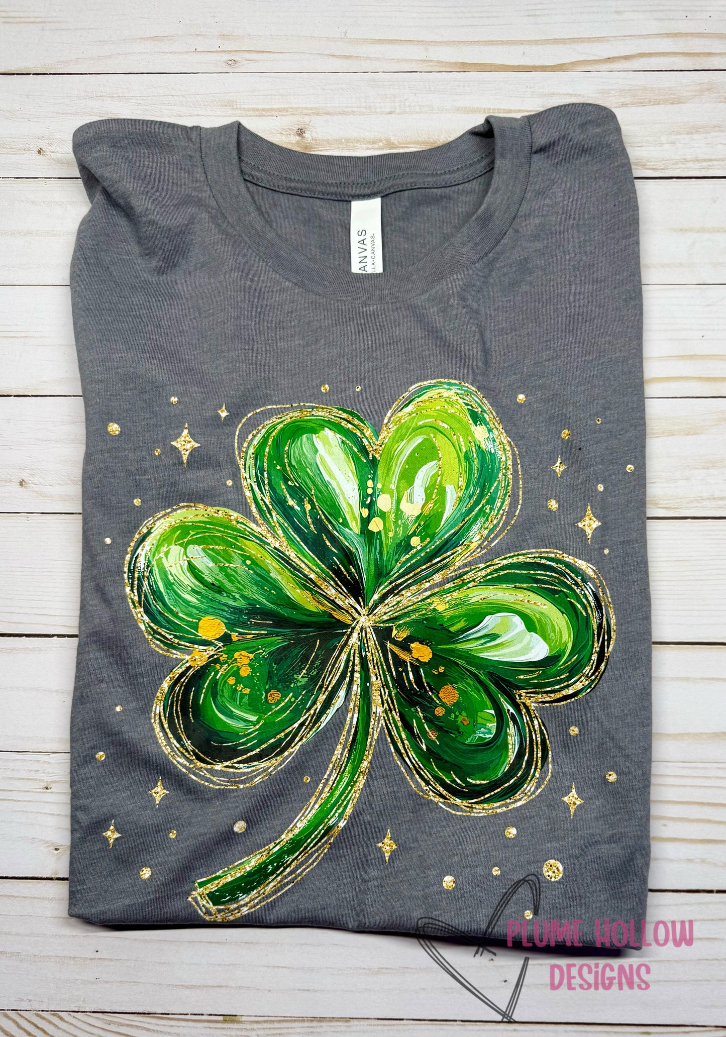 Shamrock Watercolor T-Shirt