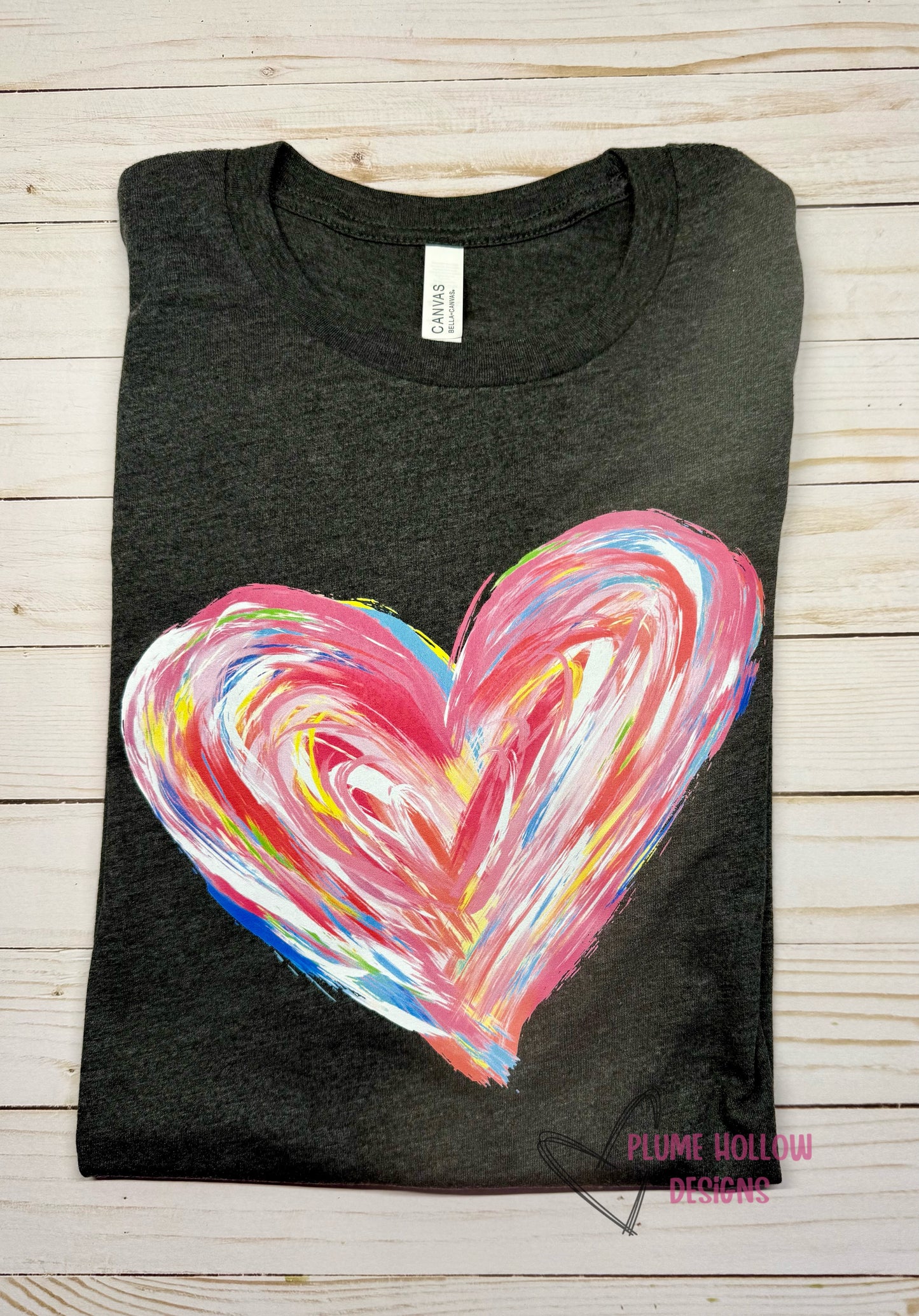 Watercolor Heart T-Shirt