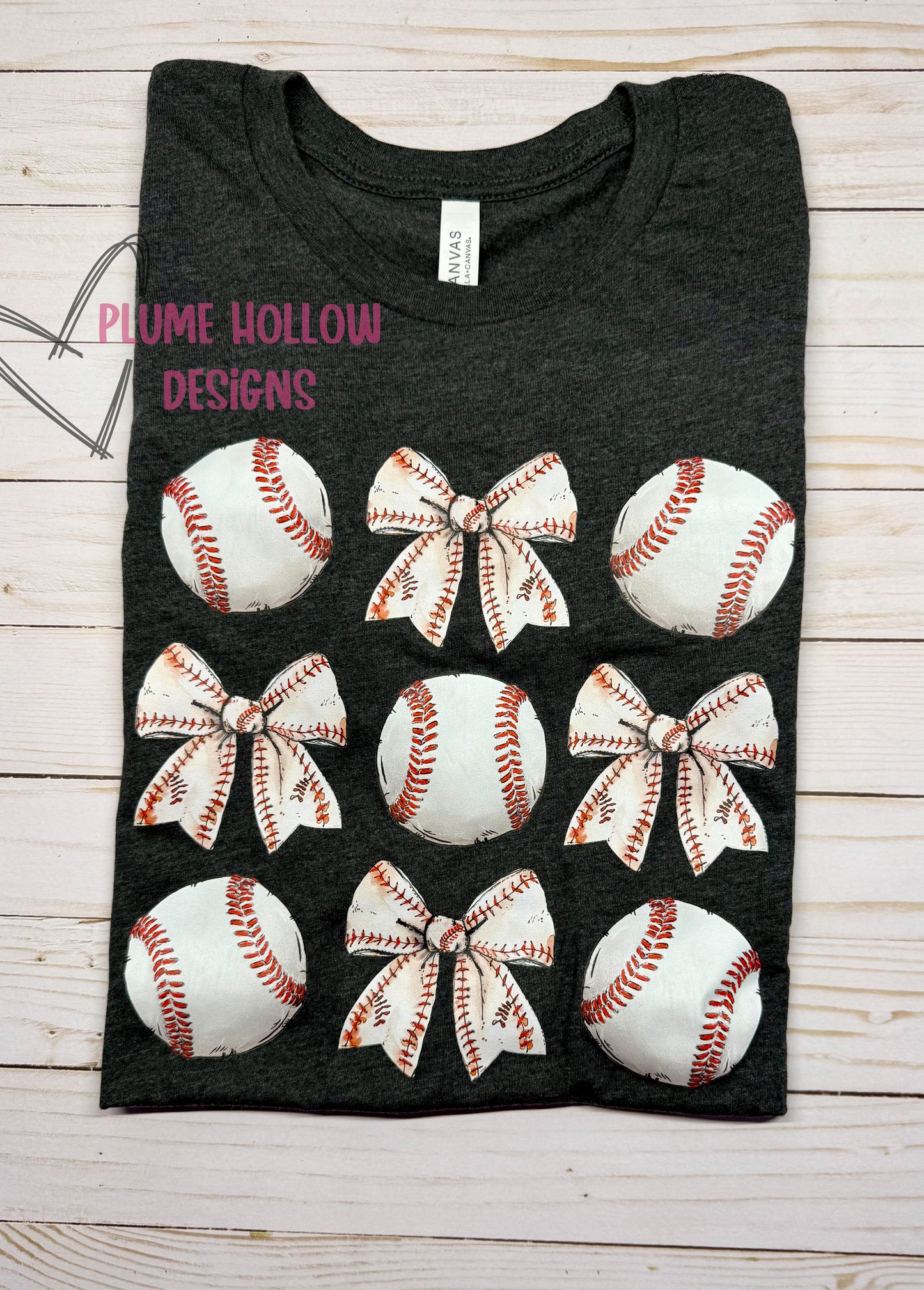 Baseball & Bows T-Shirt