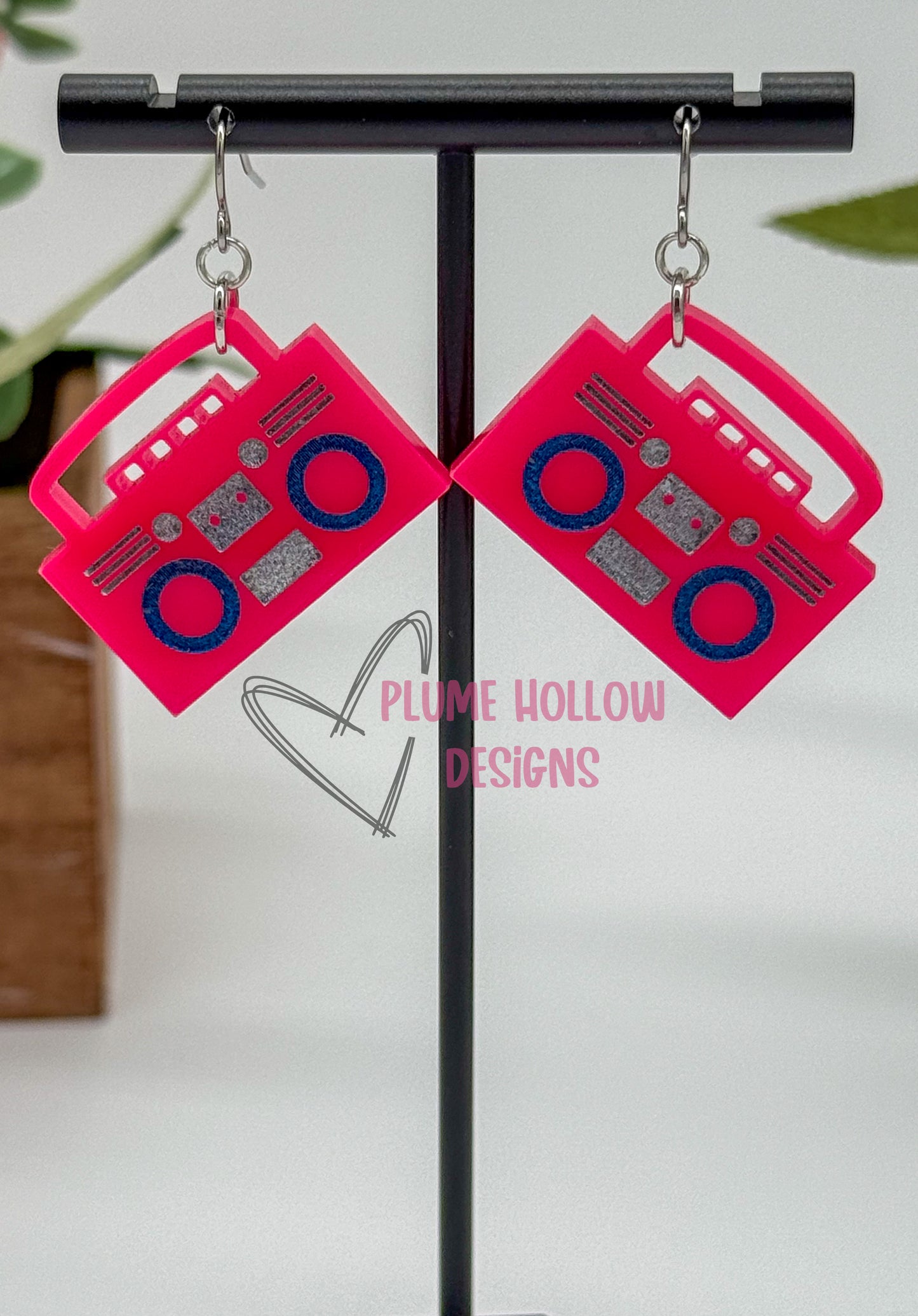 Small Boombox Earrings