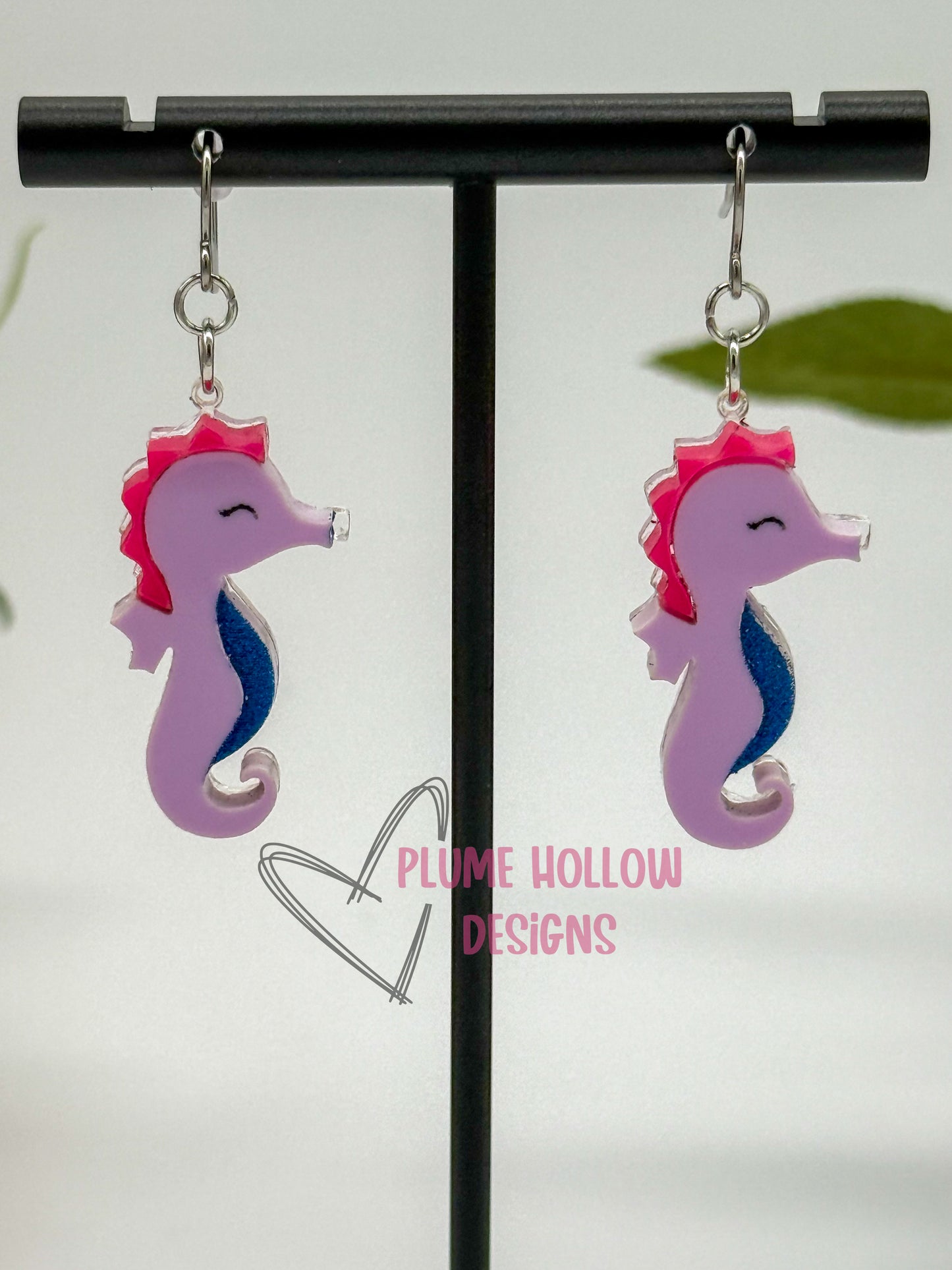 Small Sea Horse Earring