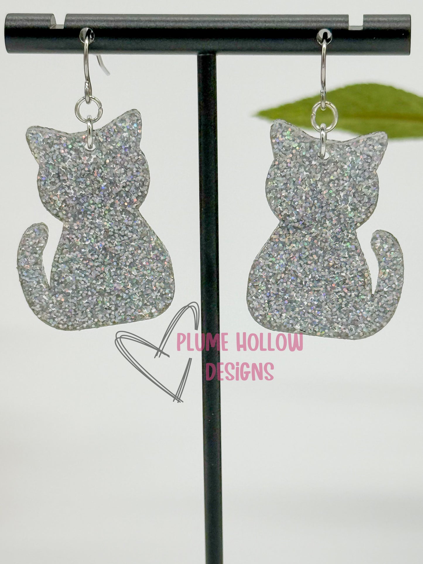 Cat Dangle Earrings
