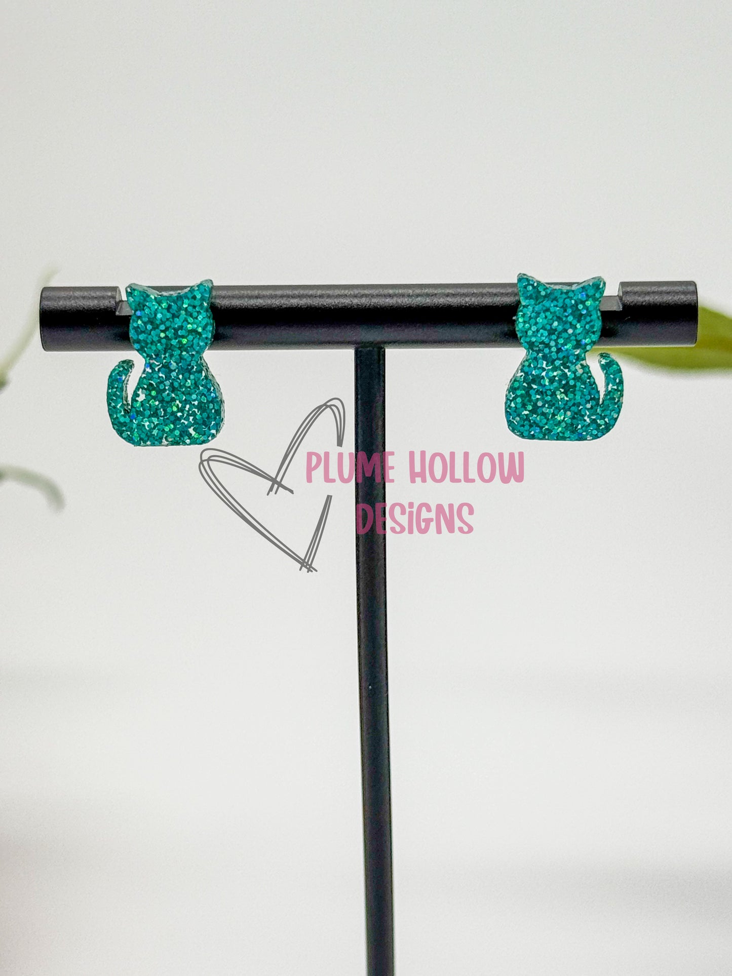 Cat Stud Earrings