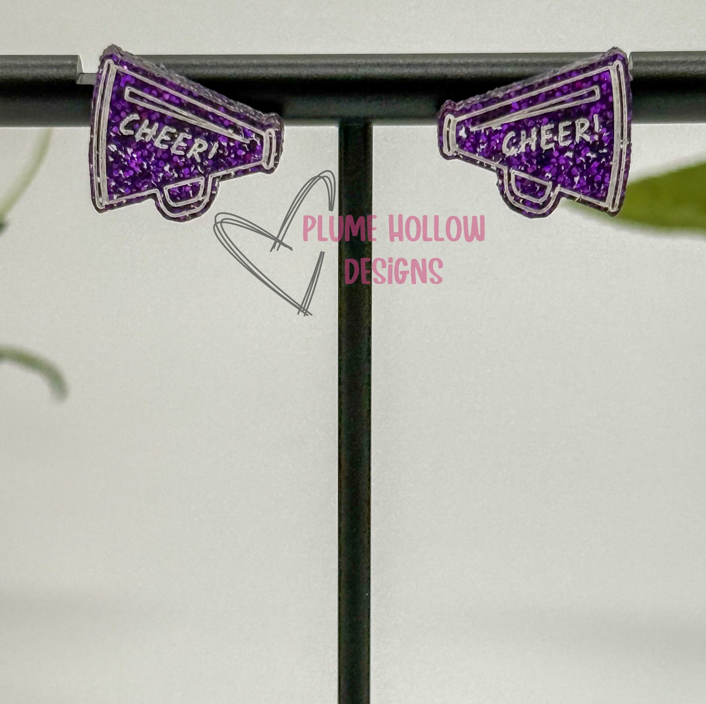 Cheer! Megaphone Stud Earrings