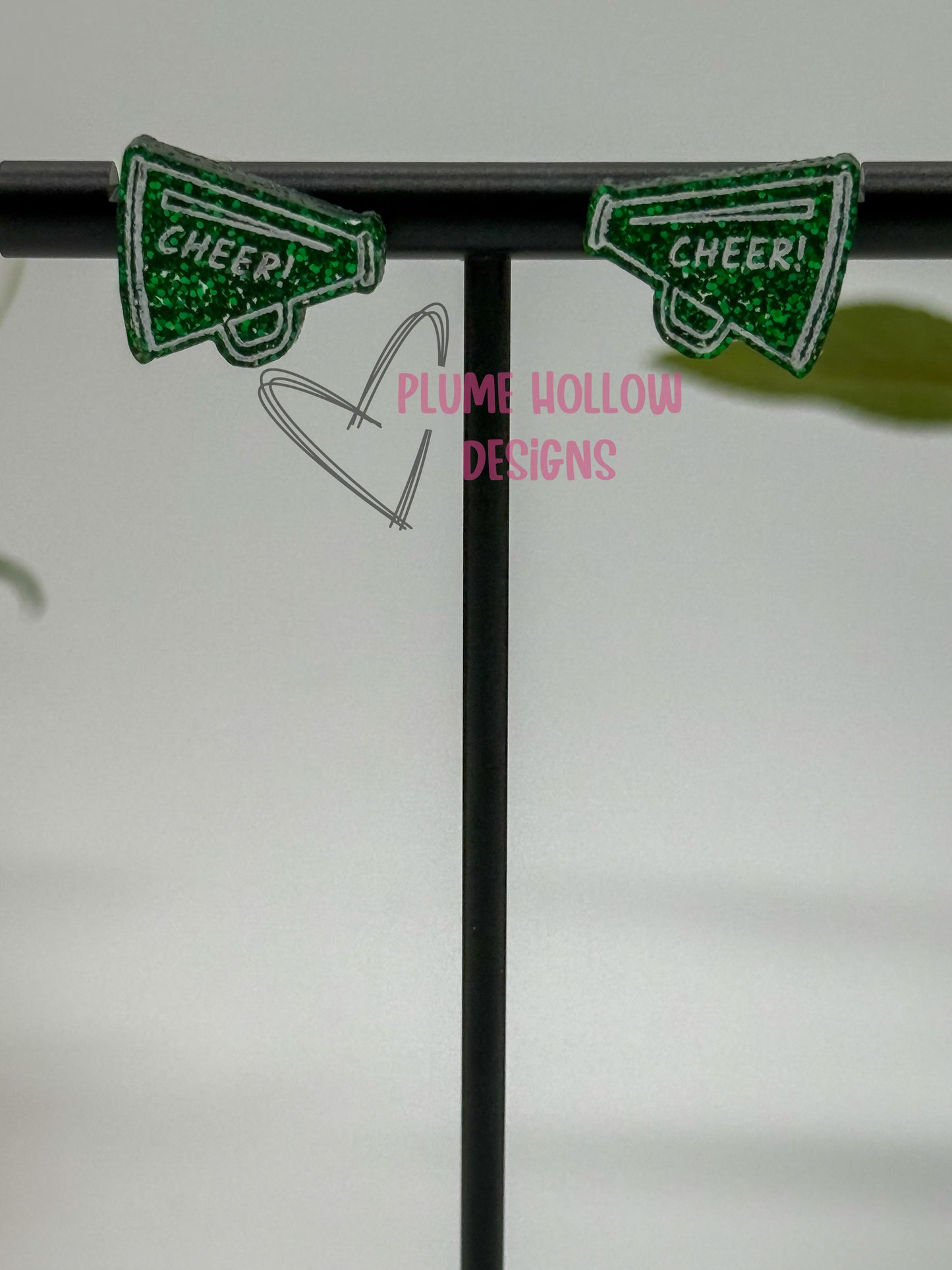 Cheer! Megaphone Stud Earrings