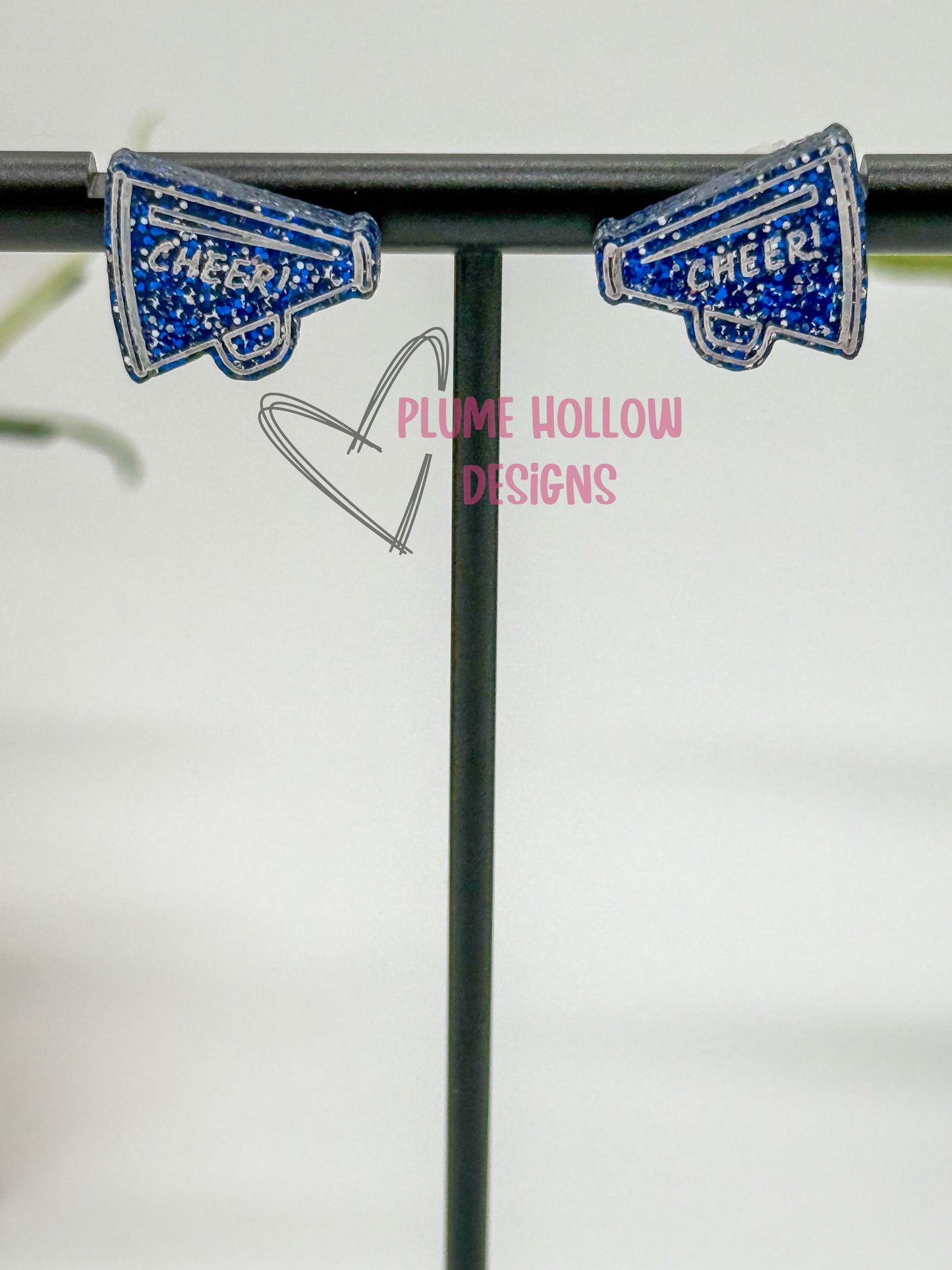 Cheer! Megaphone Stud Earrings