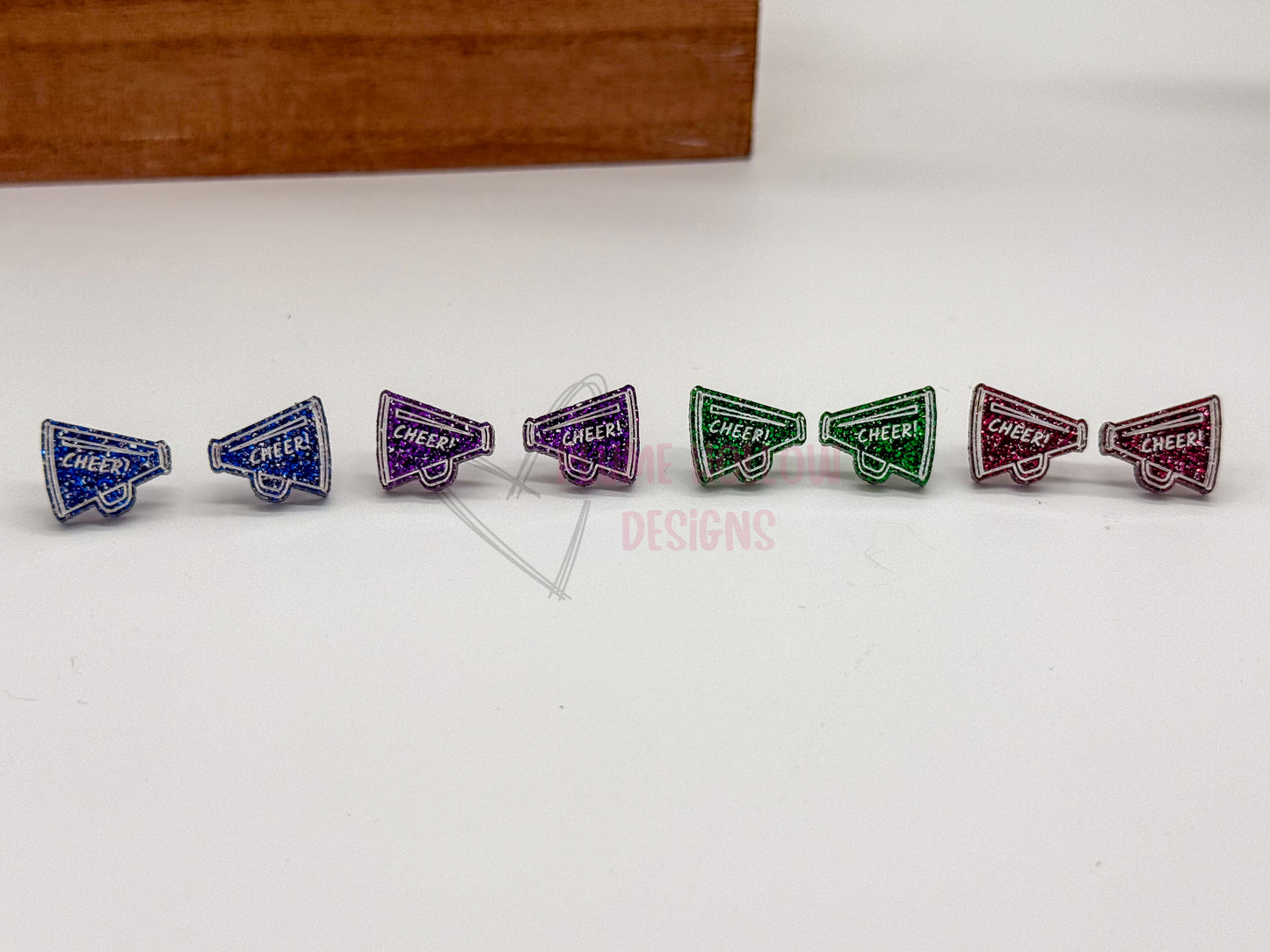 Cheer! Megaphone Stud Earrings
