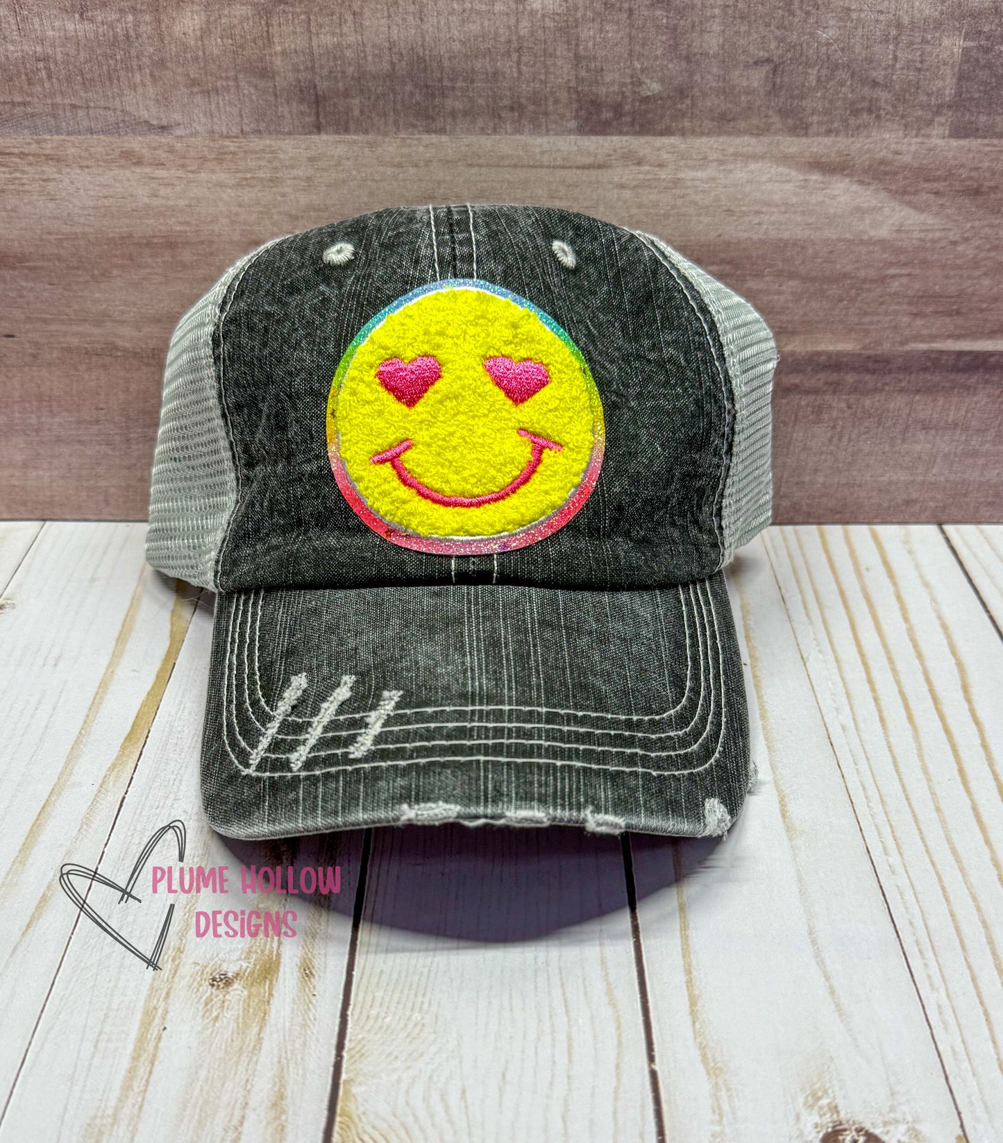 Bright Smiley Face Hat