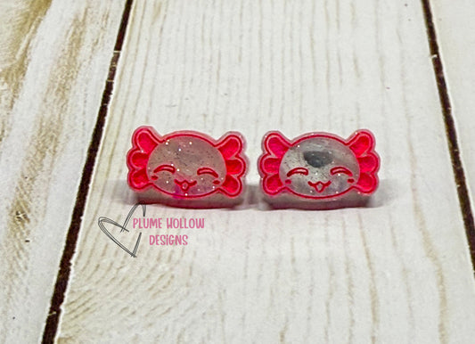 Axolotl Stud Earrings