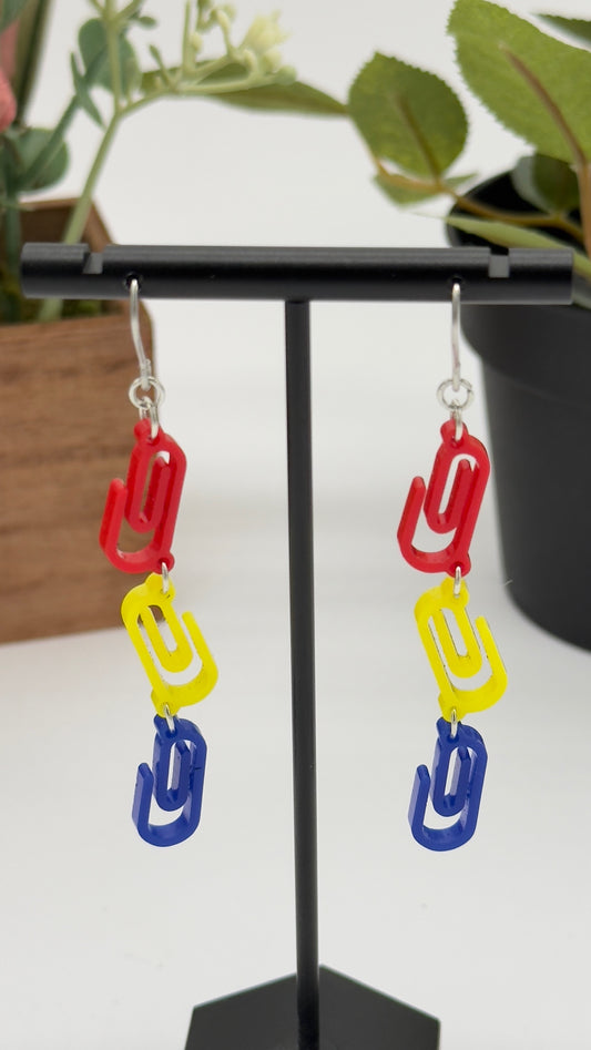 Paperclip Earrings