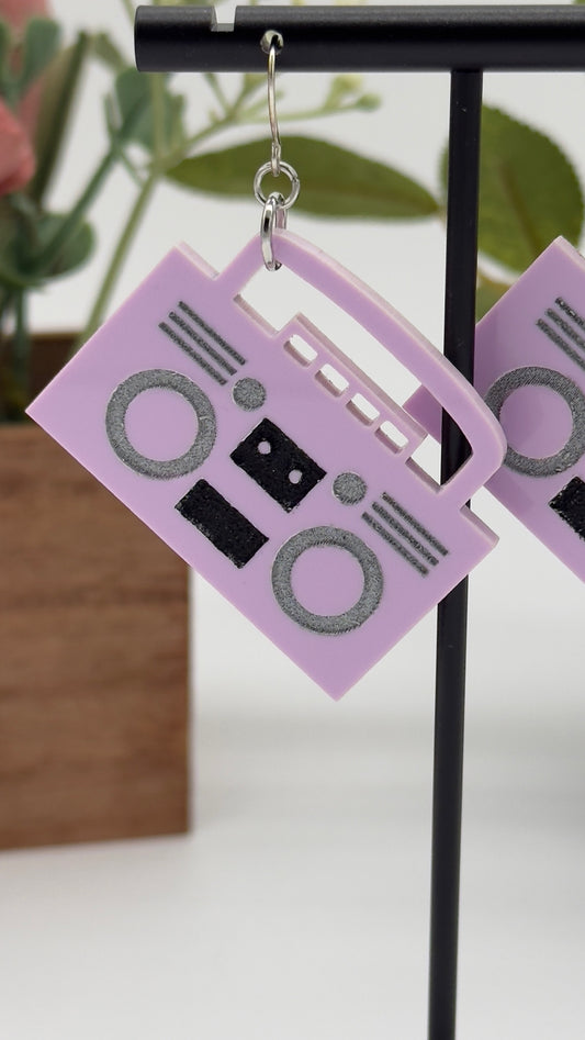 Boombox Earrings