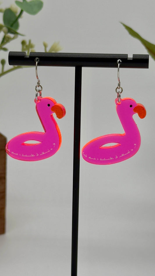 Flamingo Floaty Dangle