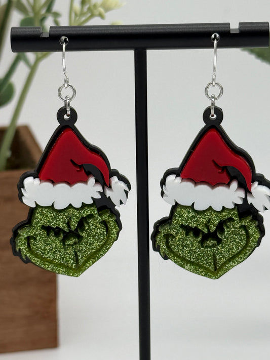 Grouchy Dangle Earrings