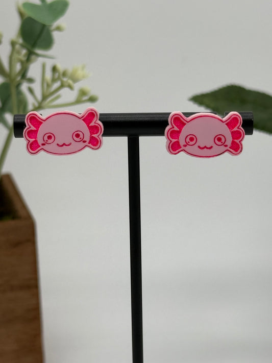 Axolotl Stud Earrings